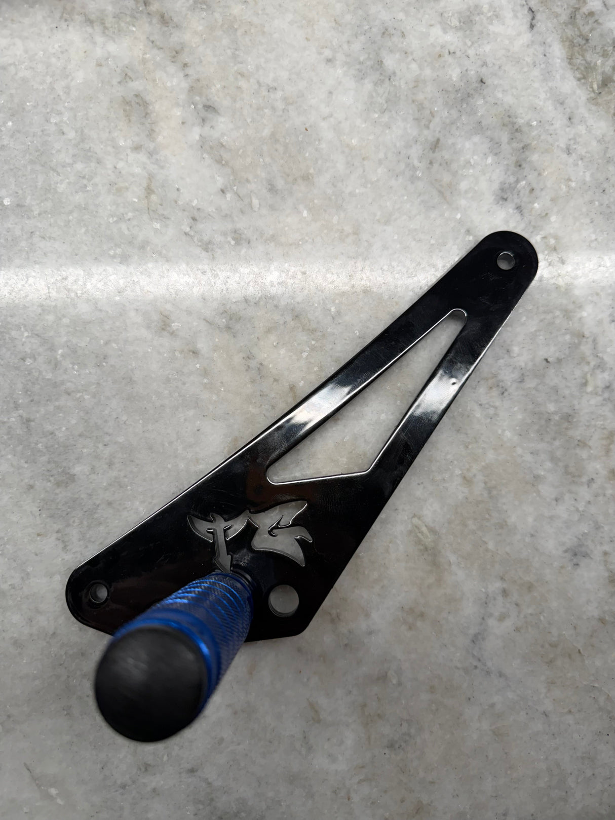 black 79 bike shiftlock footlock bracket