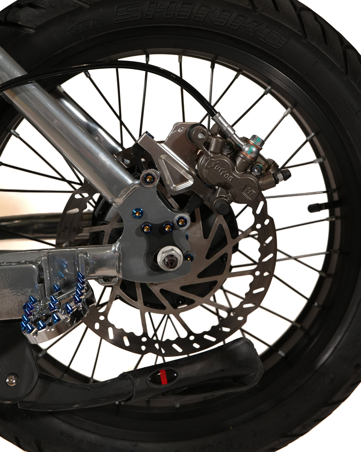 super 73 ridstar macfox zooz ultra bee ub brakes installed on bike