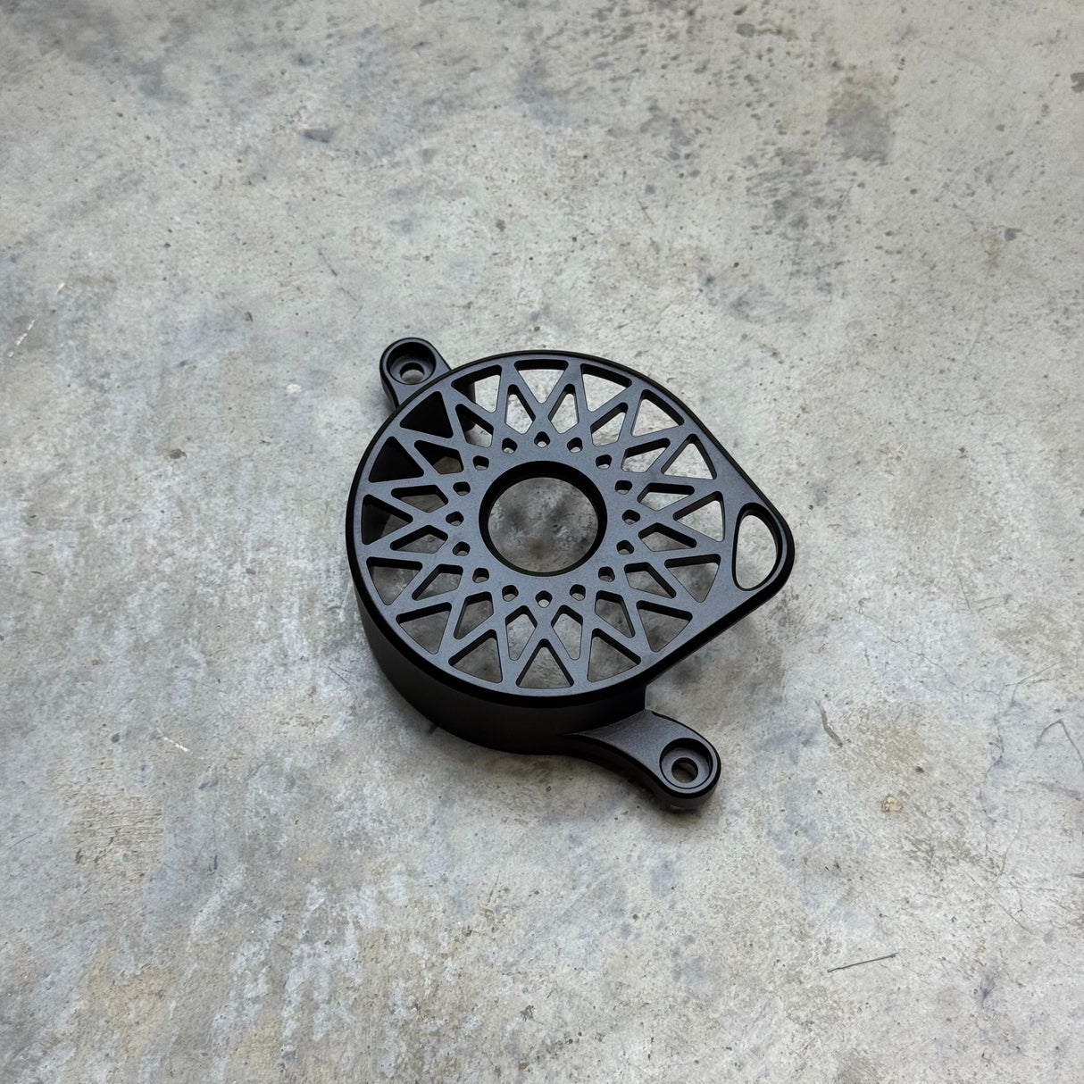Star style black metal motor cover for Surron Ultra Bee