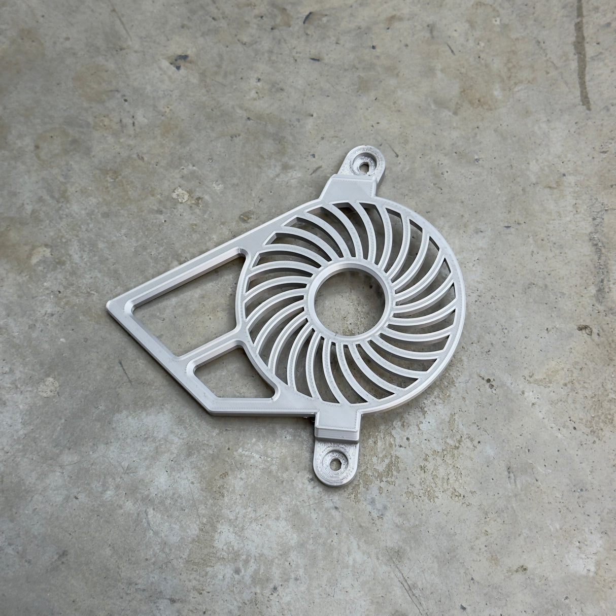 Star style Talaria XXX gearbox cover, silver