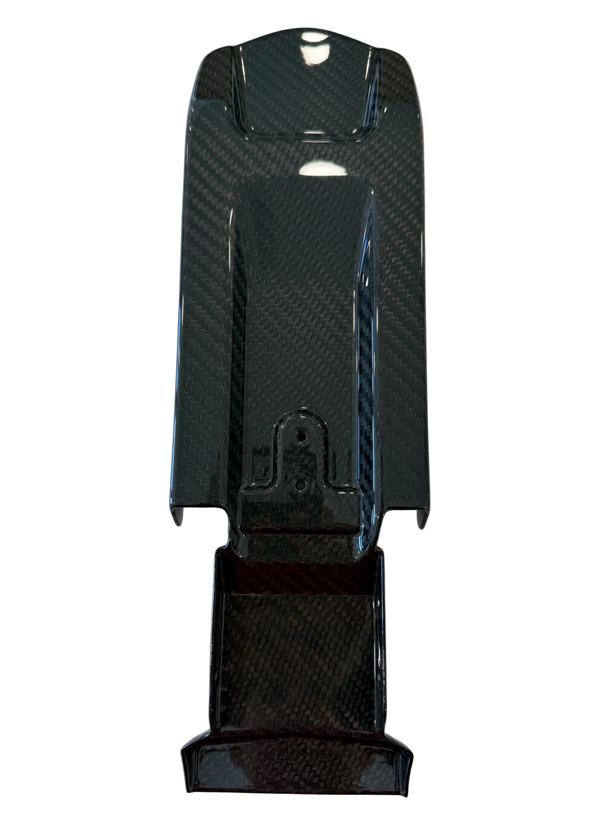 Surron LBX Rear Fender Inner Plate — Genuine Carbon Fiber