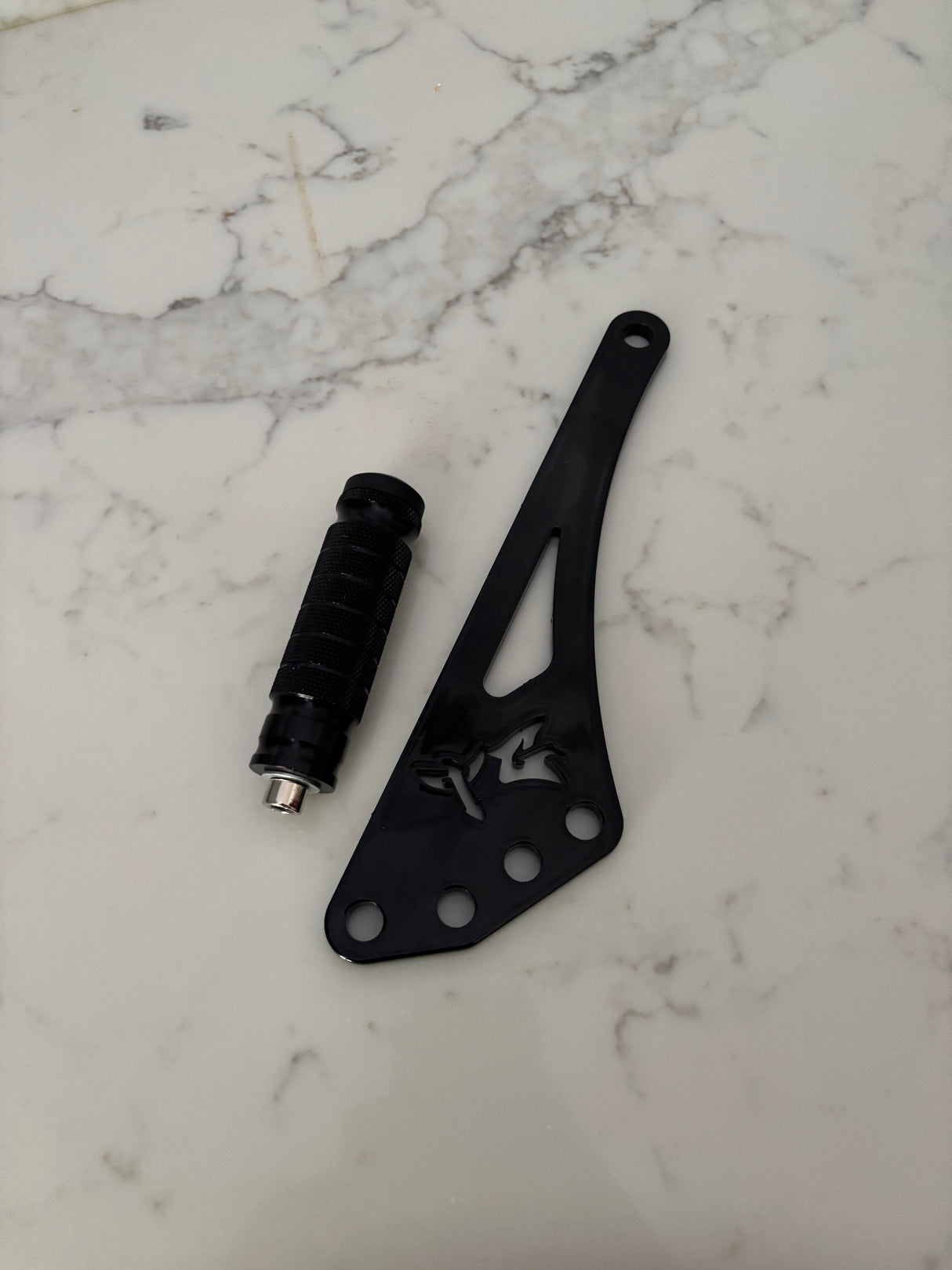 Black metal shiftlock for eride pro