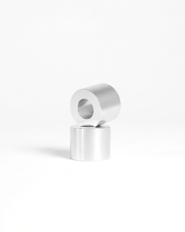 Chrome ebike peg kit spacers