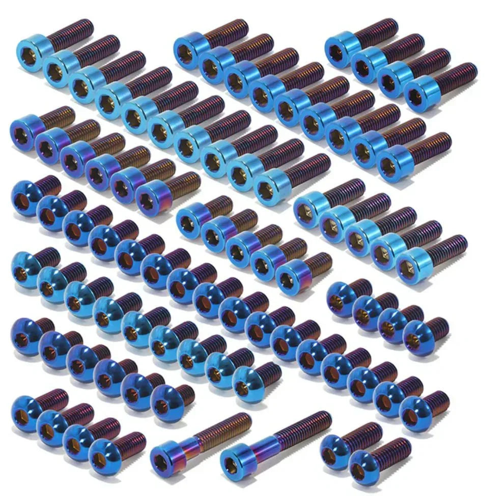 Titanium bolt kit