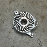 silver spiral style ultra bee motor belt cover