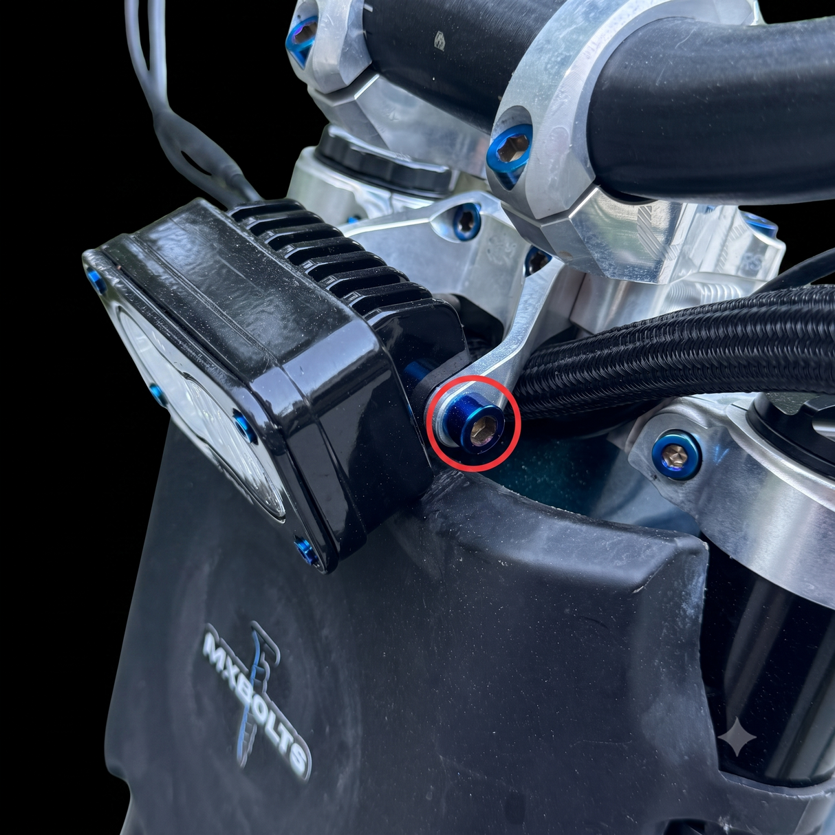 baja titanium side bolts