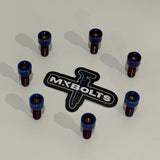 MxBolts Universal E-Moto Triple Clamp Titanium Bolts (Set of 7)