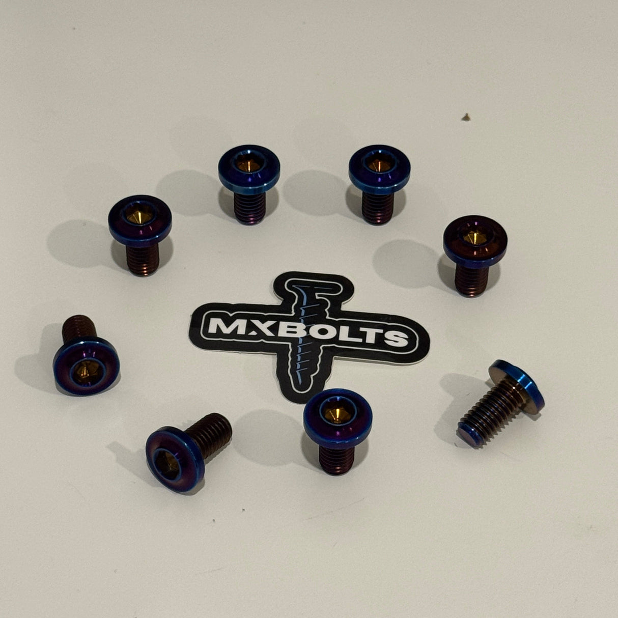MxBolts Tuttio Rotor Titanium Bolts – (Set of 4)