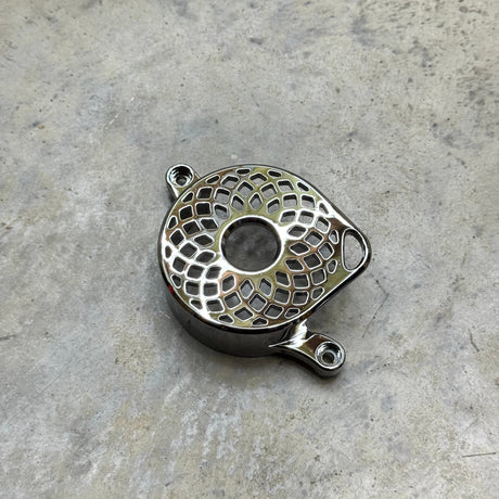 Chrome plated Ultra Bee metal motor cover, Atom style