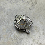 Spiral style chrome motor cover, Ultra Bee 6061 aluminum