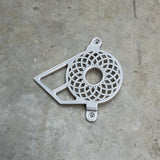	Atom style Talaria X3 gearbox cover, silver 3D printed plastic