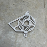 Star style Talaria XXX gearbox cover, silver