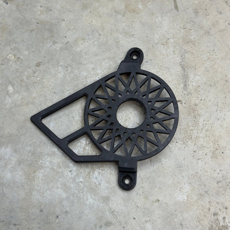 	Star style black gearbox cover for Talaria Sting