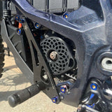 	Plastic motor cover installed on Sur-Ron Ultra Bee
