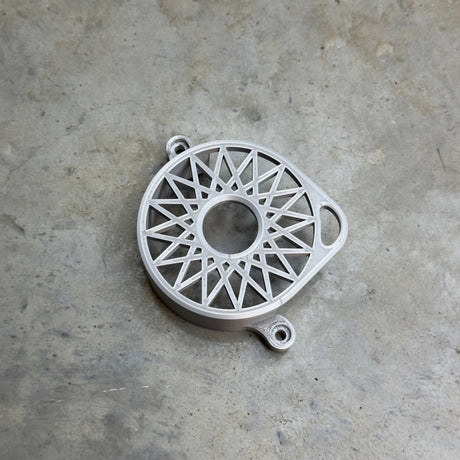 Star style Ultra Bee plastic motor cover, silver