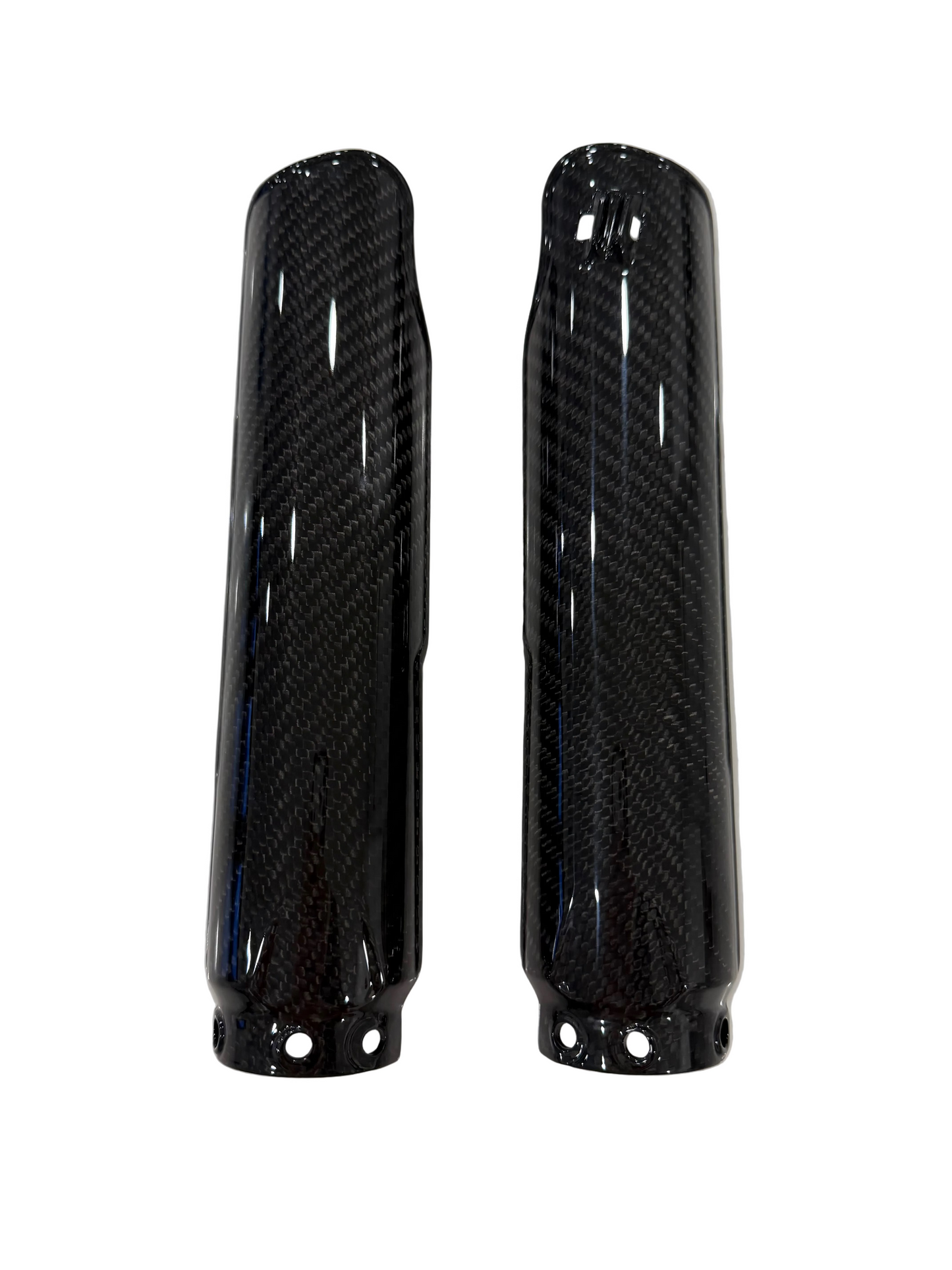 Surron LBX Fork Guards (Pair) — Genuine Carbon Fiber