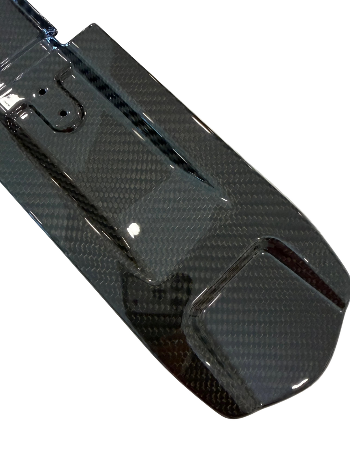 Surron LBX Rear Fender Inner Plate — Genuine Carbon Fiber