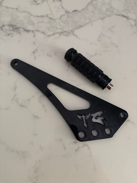 black talaria sting shiftlock and bracket metal
