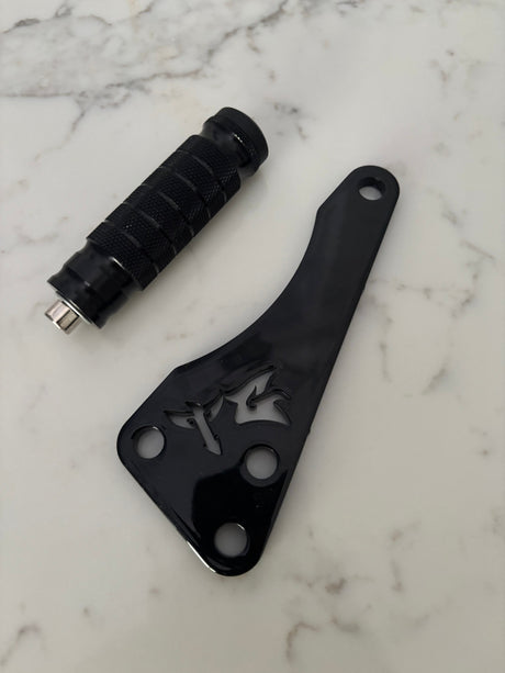 	Talaria footlock bracket detail, cold rolled steel construction