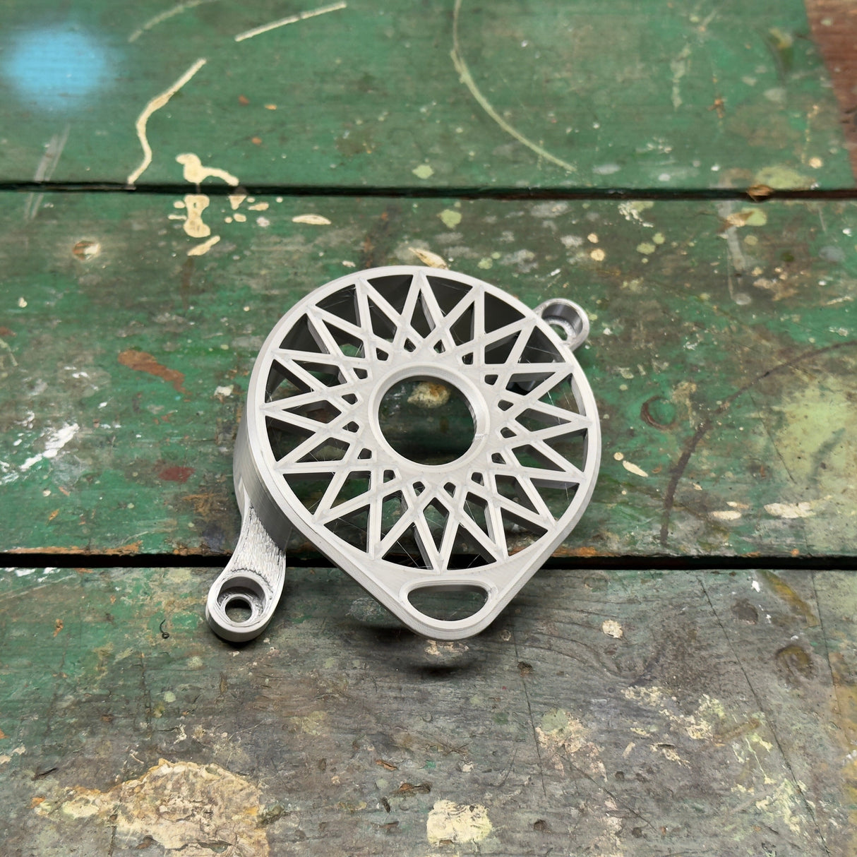 	Star style Light Bee X plastic motor cover, silver