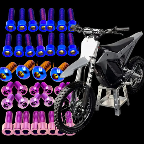 ETM RTR and RTR lite full titanium bolt kit