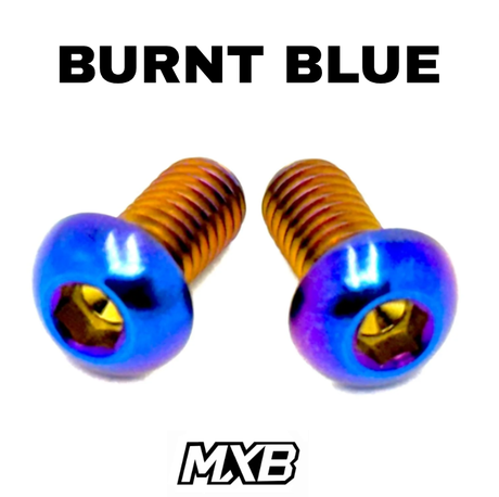 burnt blue titanium hall sensor bolts for talaria xxx