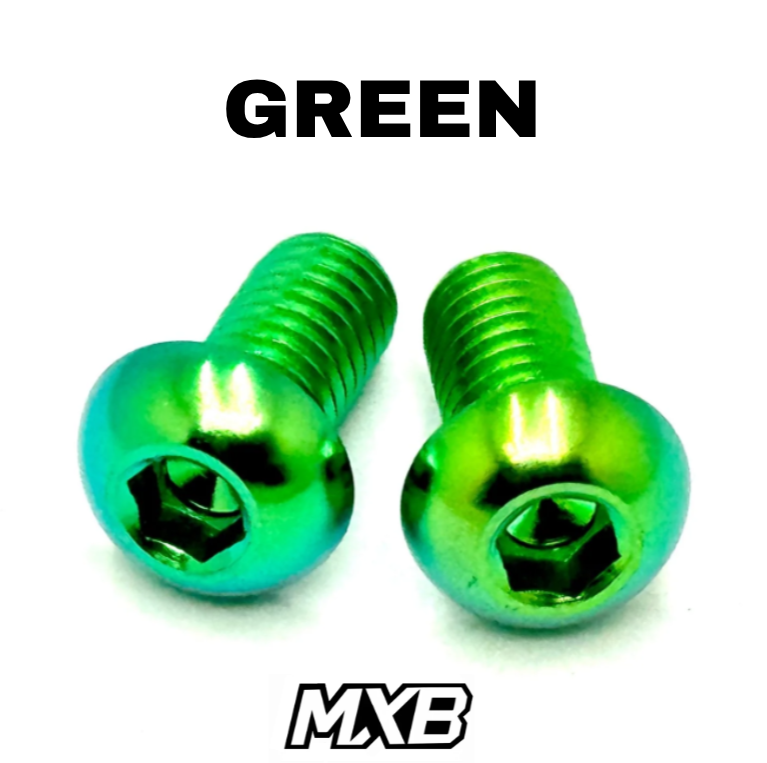 MxBolts Baja S2 Side Light Mount Titanium Bolts (Set of 2)