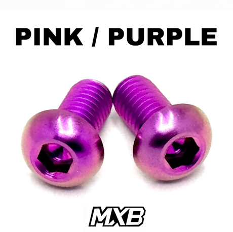 pink triple clamp bolts for heybike