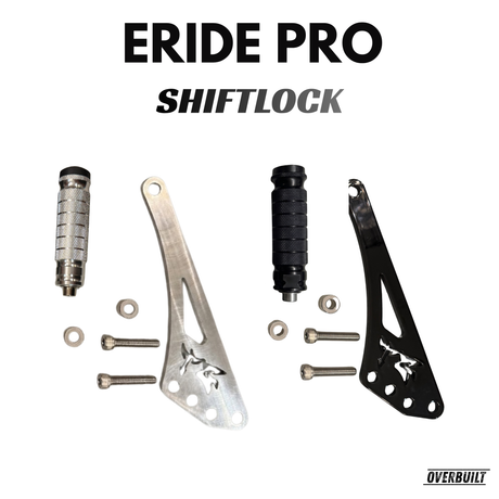 TG Racing E-Ride Pro shift lock and bracket kit, made in USA