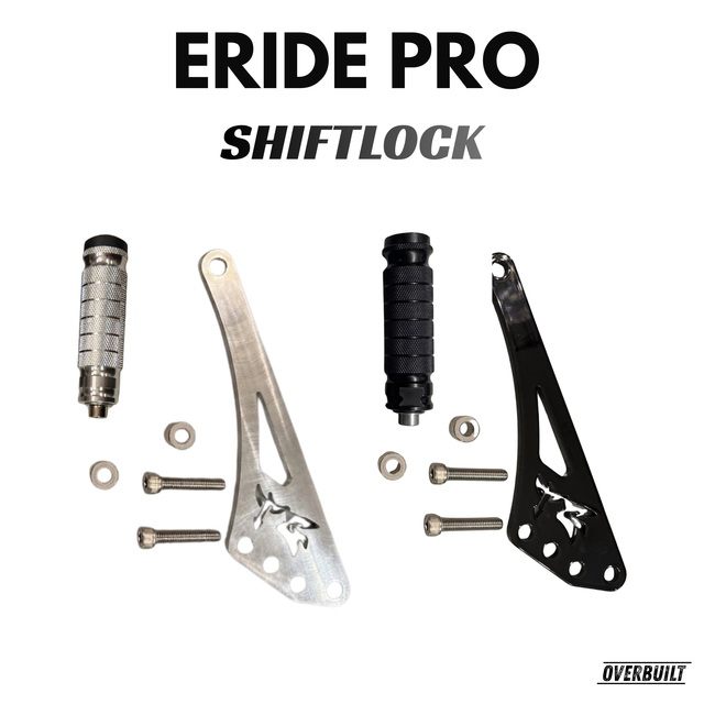 TG Racing E-Ride Pro shift lock and bracket kit, made in USA