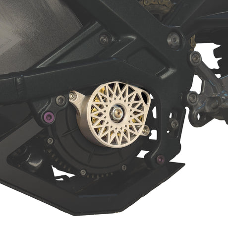 	Sur-Ron LBX plastic motor cover, 3D printed in three styles