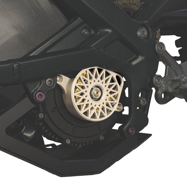 	Sur-Ron LBX plastic motor cover, 3D printed in three styles