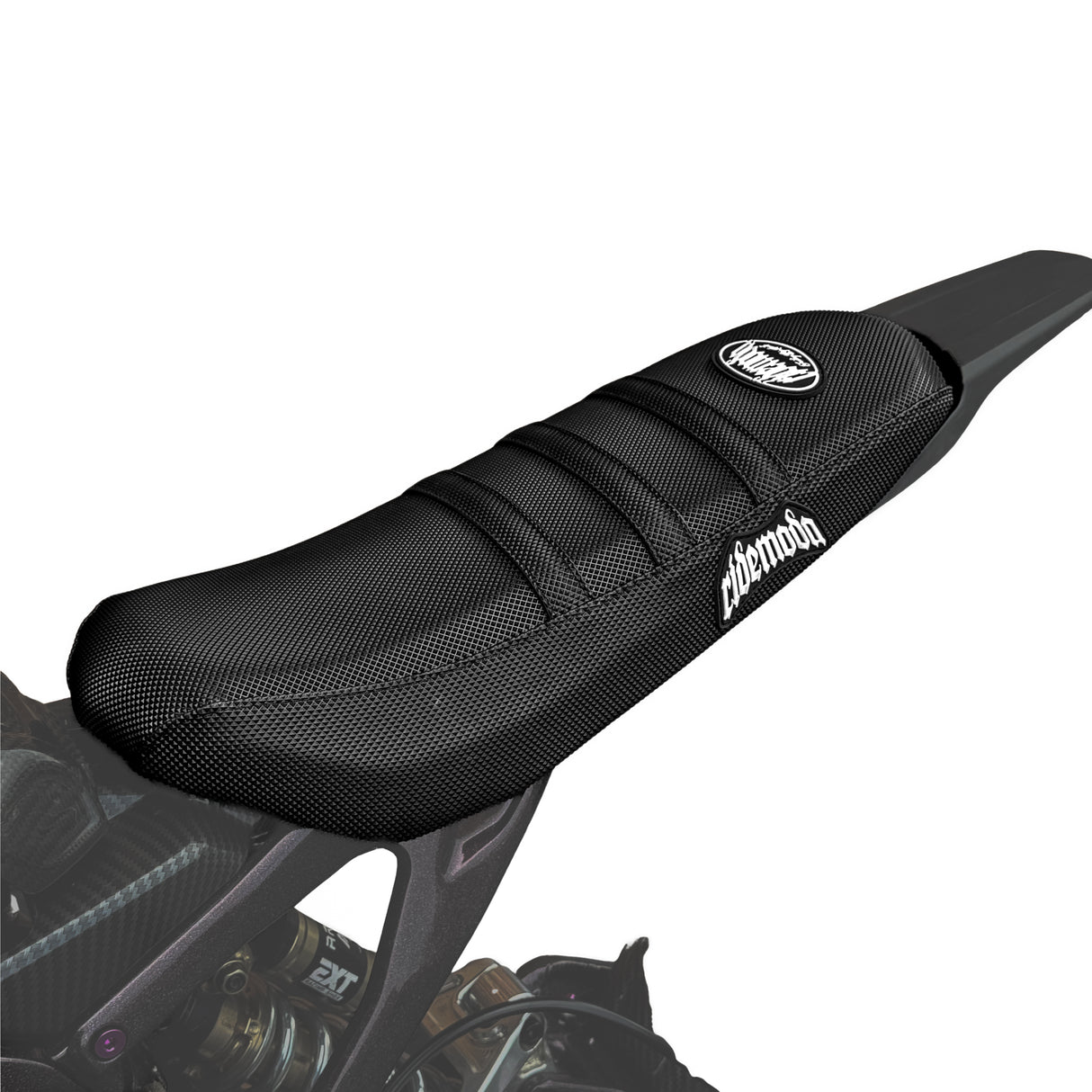 sur ron lbx seat cover on bike with white background