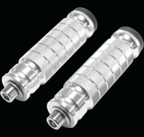 Chrome foot peg option for Ultra Bee shift lock kit