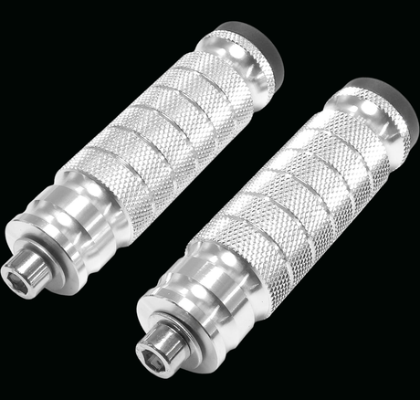Chrome foot peg option for Ultra Bee shift lock kit