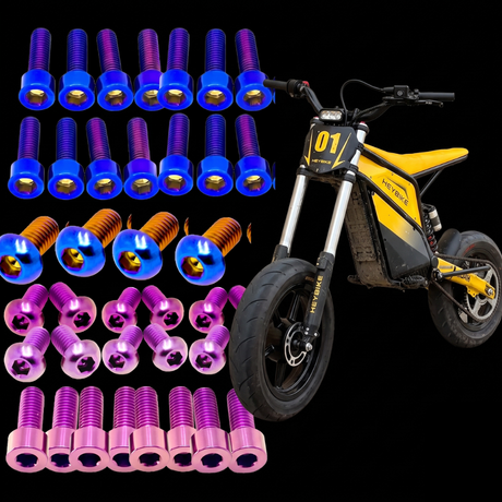 heybike villain full titanium bolt kit