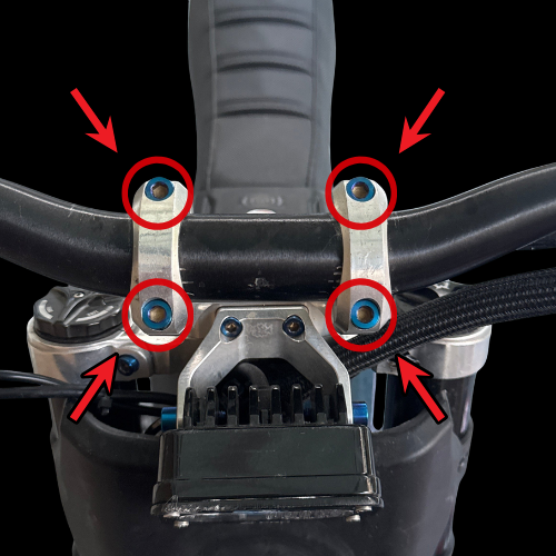 MxBolts Universal E-Moto Direct Mount Titanium Bolts