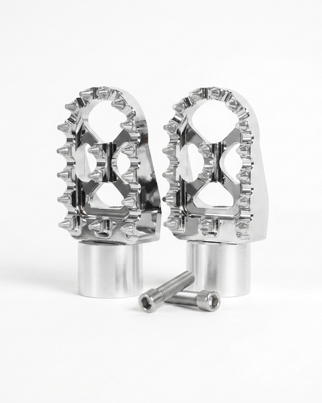 Chrome ebike peg kit super 73