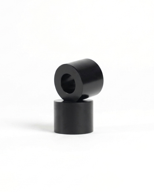 black Ebike peg kit spacers