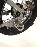 Chrome passenger pegs for super 73