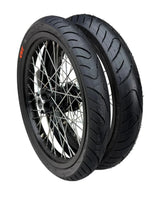 Talaria Sting MX5 with 17-inch supermoto wheels installed for street riding