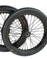 Black 17-inch supermoto wheelset for Talaria MX3, MX4 and XXX