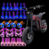Tuttio titanium bolt kit