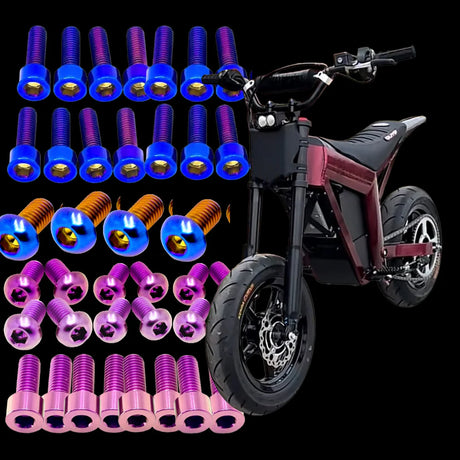 Tuttio titanium bolt kit