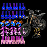 Full ultra bee titanium bolt kit